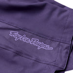 Womens Lilium Short Shell Solid Deep Purple