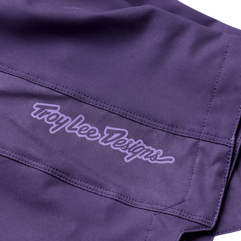 Womens Lilium Short Shell Solid Deep Purple