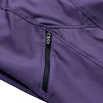 Womens Lilium Short Shell Solid Deep Purple