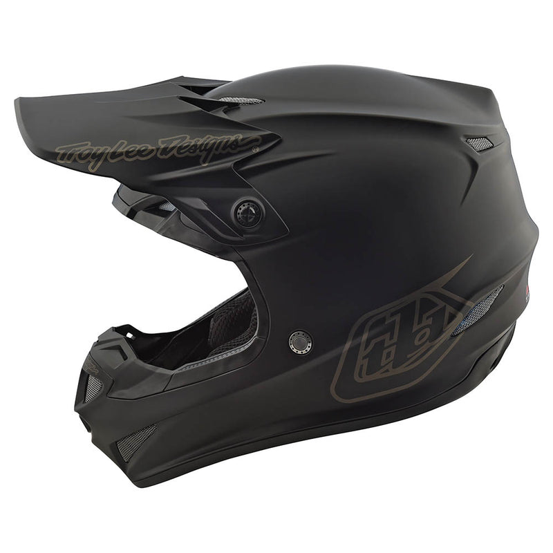 bike with helmet 20 Troy Lee Designs GP Helmet Mono Youth - Black