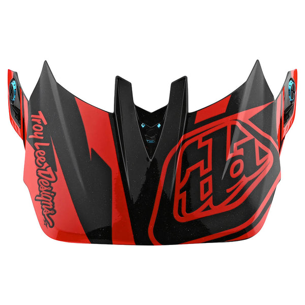 D4 Visor Slash Orange / Black – Troy Lee Designs