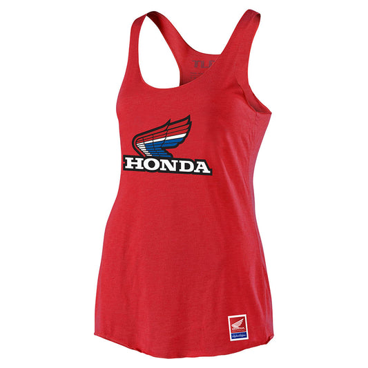 Wmns Tank TLD Honda Retro Victory Wing Red