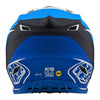 Youth SE4 Polyacrylite Helmet TLD Yamaha L4 White / Blue