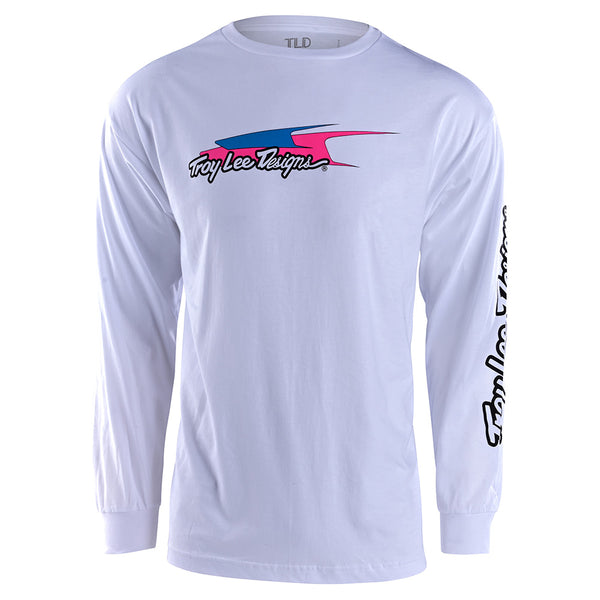 Troy Lee Designs Long Sleeve Shirt Nationals Heather Grey