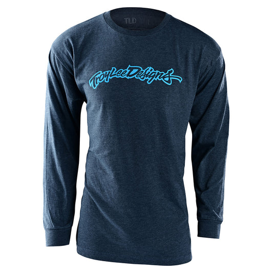 Long Sleeve Tee History Navy