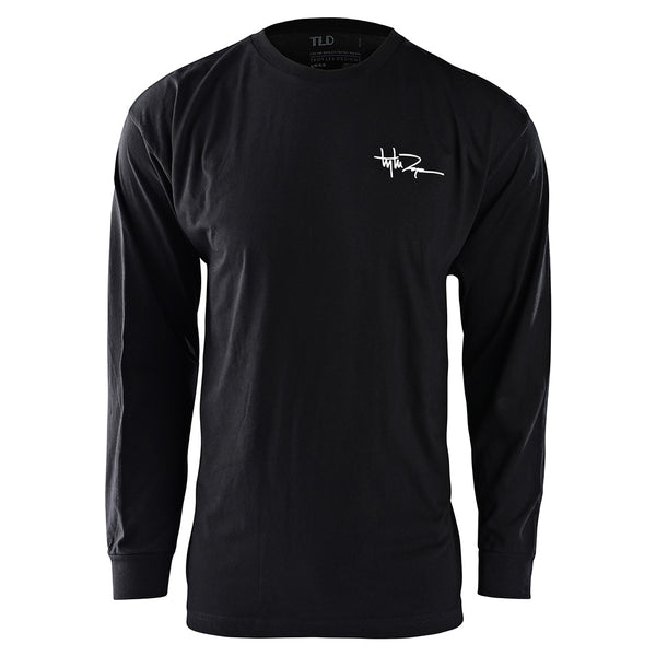 Troy Lee Designs Long Sleeve Shirt Nationals Heather Grey