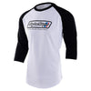 Long Sleeve Raglan Go Faster White / Black