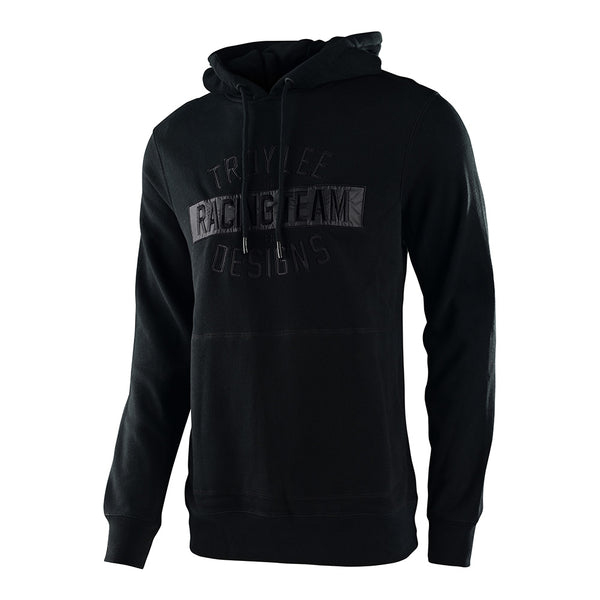 Troy Lee Designs Factory Mens Pullover Hoodie-Black-Large