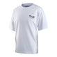 Youth Short Sleeve Tee Feathers White