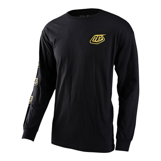 Long Sleeve Tee Stamp Black