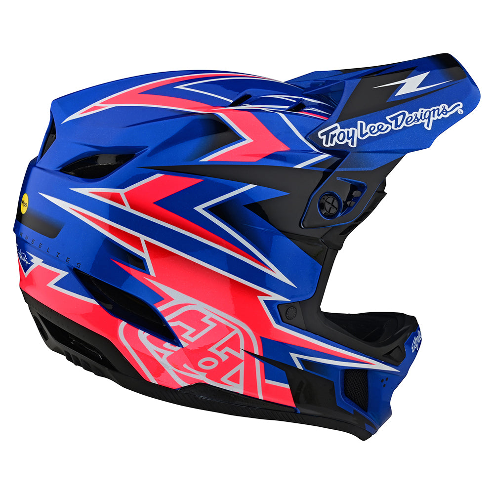 D4 Composite Helmet W/MIPS Volt Blue – Troy Lee Designs