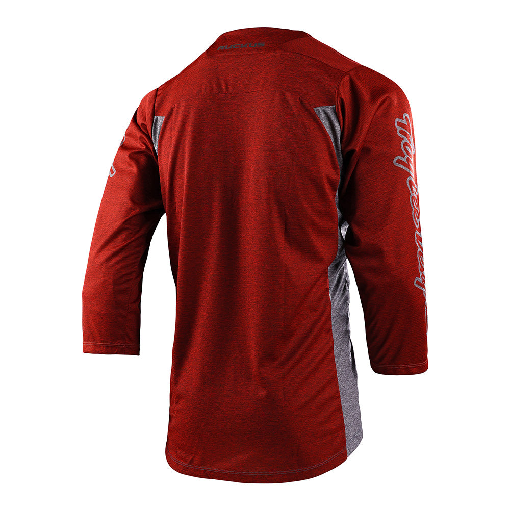 Ruckus 3/4 Jersey Bars Red Clay / Gray Heather – Troy Lee Designs