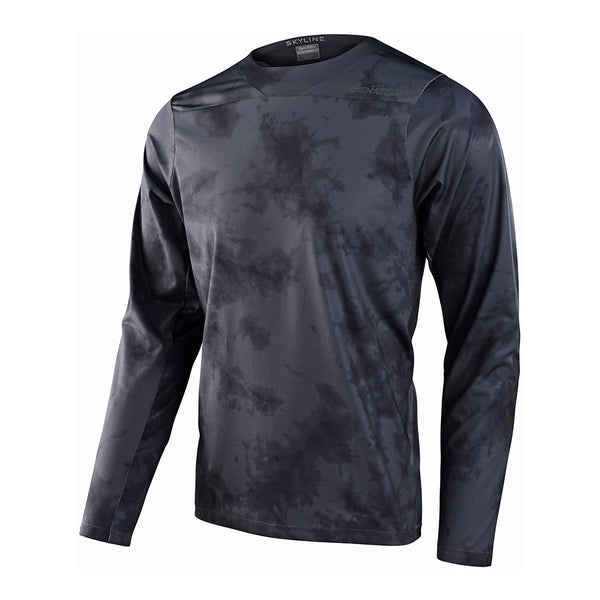 Skyline LS Chill Jersey Tie Dye Charcoal - CHARCOAL / SM