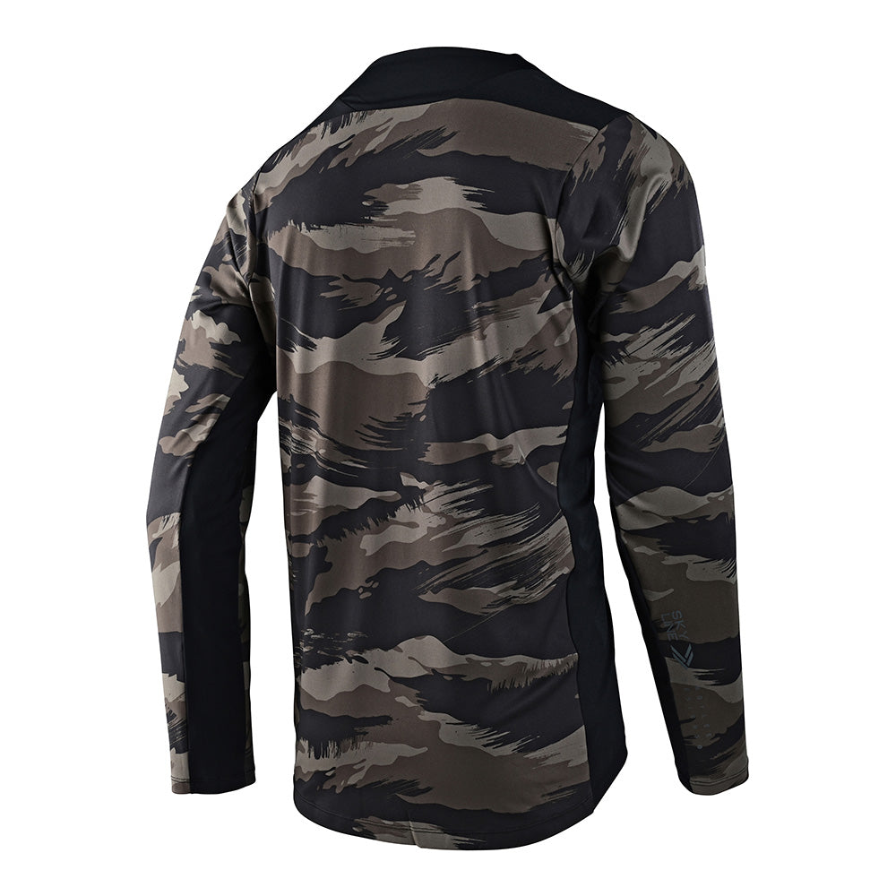 Skyline LS Chill Jersey Hide Out Black