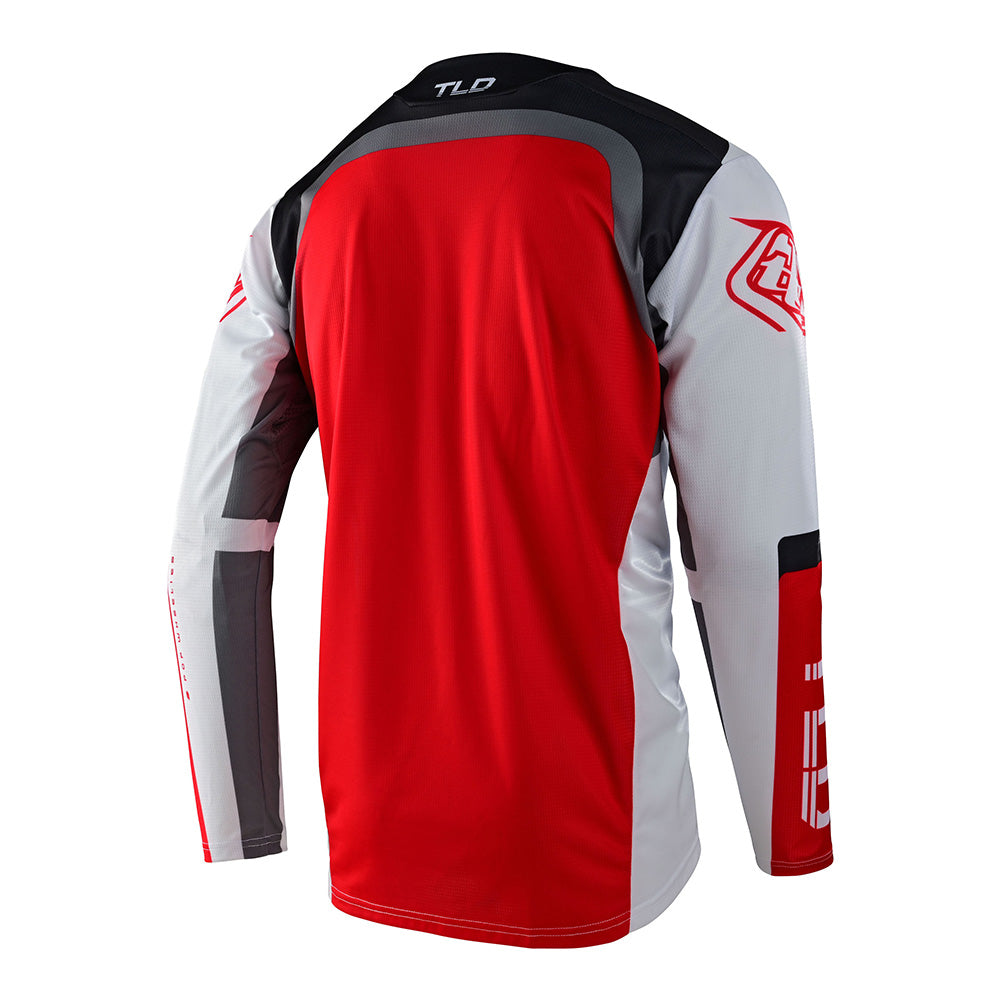 Sprint Jersey Fractura Charcoal / Glo Red