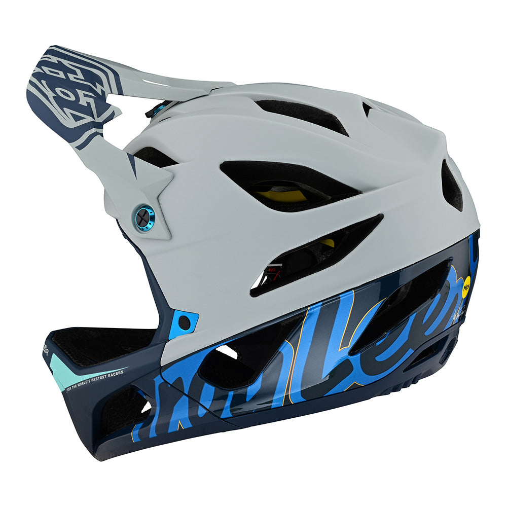 Stage Helmet W/MIPS Signature Blue – Troy Lee Designs