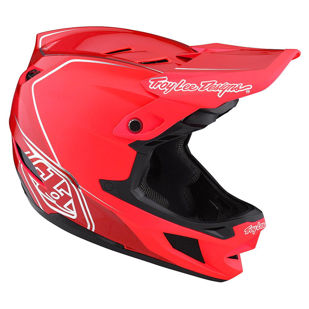 D4 Composite Helmet Shadow Glo Red