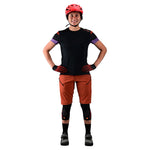Womens Lilium SS Jersey Rugby Black