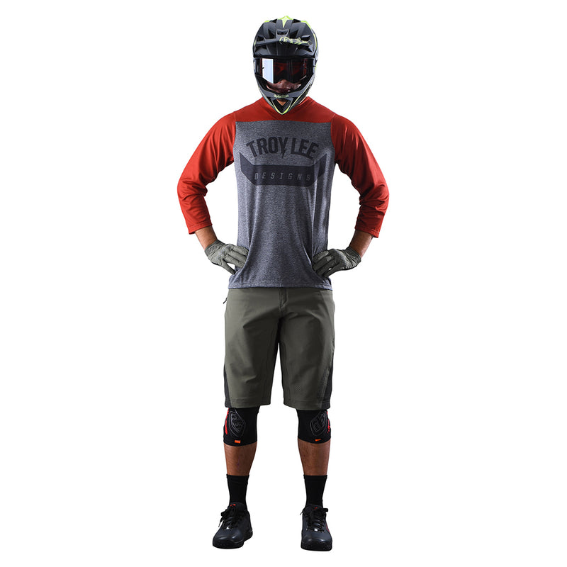Ruckus Short W/Liner Solid Military