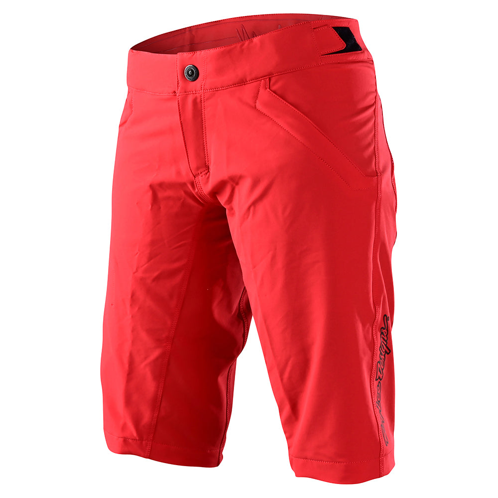 Womens Mischief Short No Liner Solid Firecracker