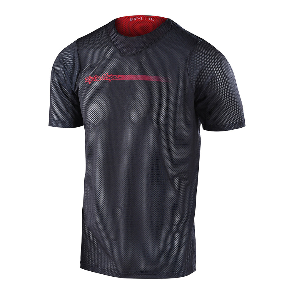 Troy Lee Designs Skyline Air SS Jersey Channel, Carbon / Small