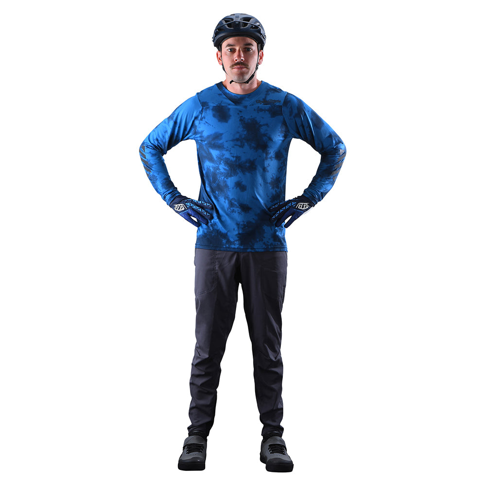 Skyline LS Jersey Tie Dye Slate Blue – Troy Lee Designs