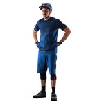 Skyline Short W/Liner Solid Slate Blue