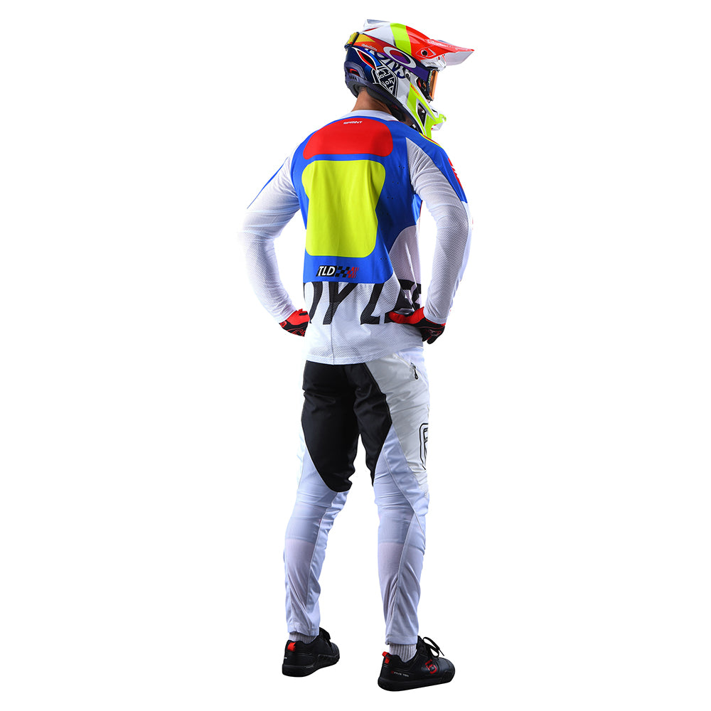Youth Sprint Jersey Drop In White
