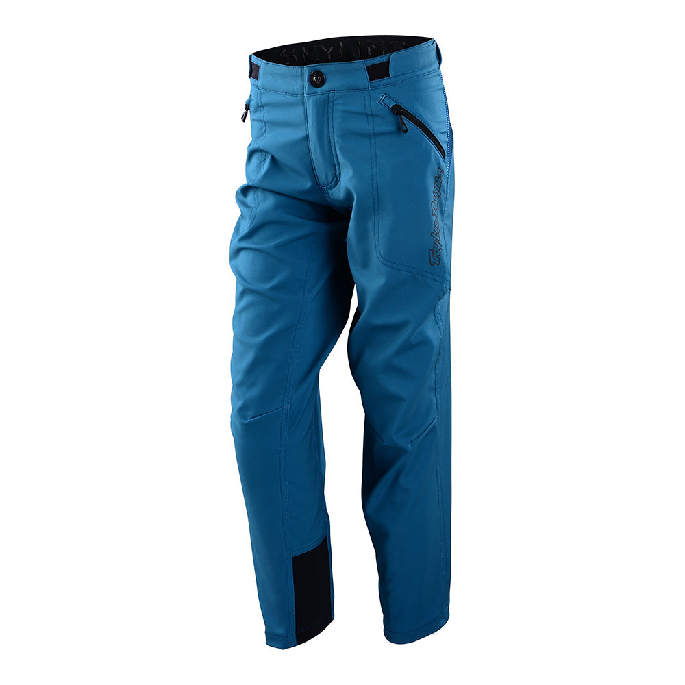 Youth Skyline Pant Solid Slate Blue