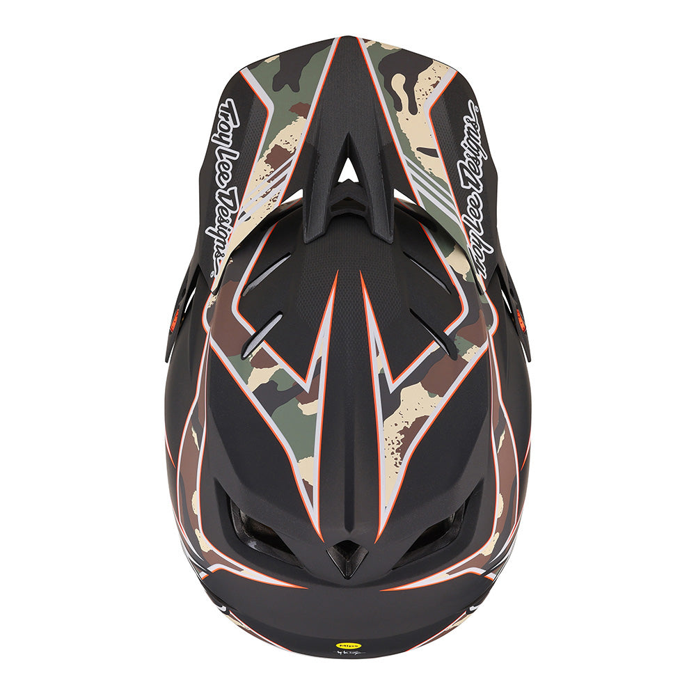D4 Composite Helmet W/MIPS Matrix Camo Army Green