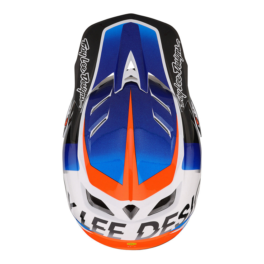D4 Composite Helmet Qualifier White / Blue