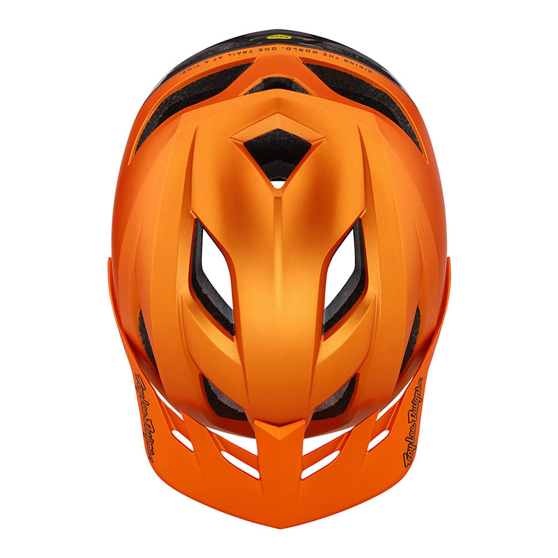 Troy Lee Designs Flowline SE MIPS Helmet Medium / Large Radian Orange / Dark Gray Troy Lee Designs Flowline SE MIPS Helmet Medium / Large Radian Orange / Dark Gray