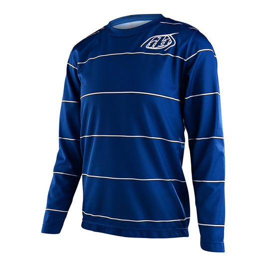 Youth Flowline LS Jersey Revert True Blue