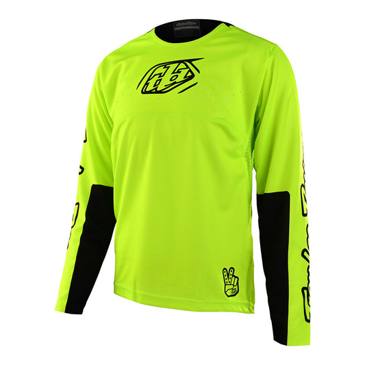 Youth Sprint Jersey Icon Flo Yellow