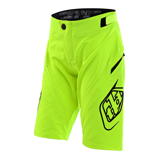 Youth Sprint Short Mono Flo Yellow