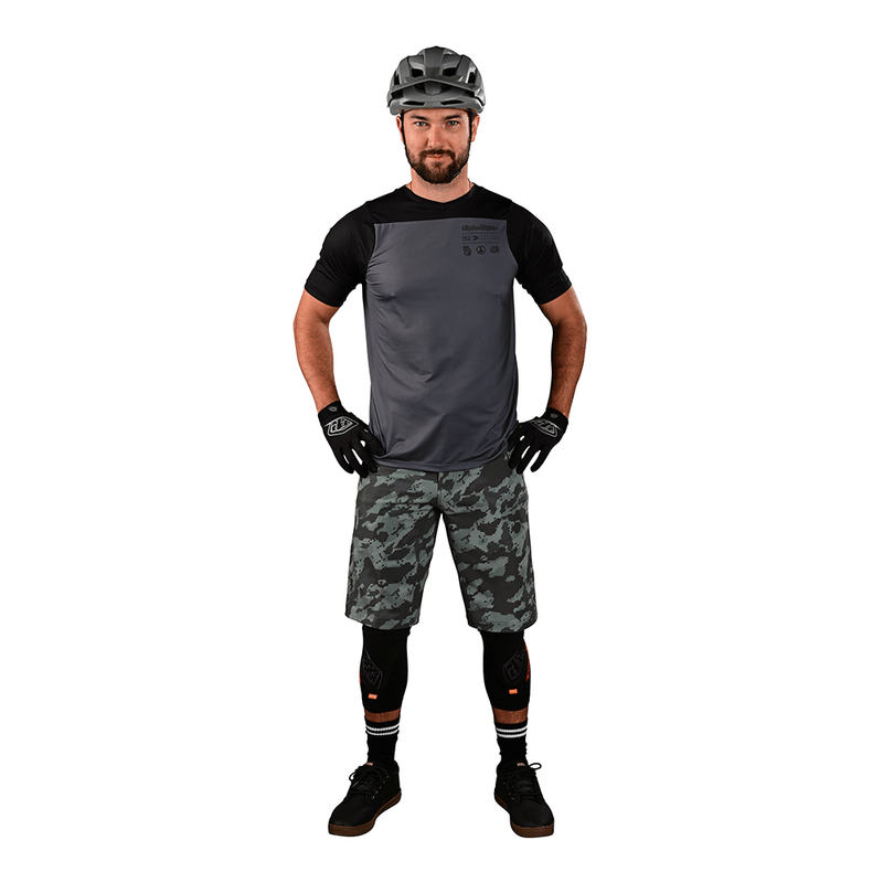 Skyline SS Jersey Mono Charcoal