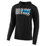 Pullover Hoodie TLD Yamaha Checkers Charcoal Heather