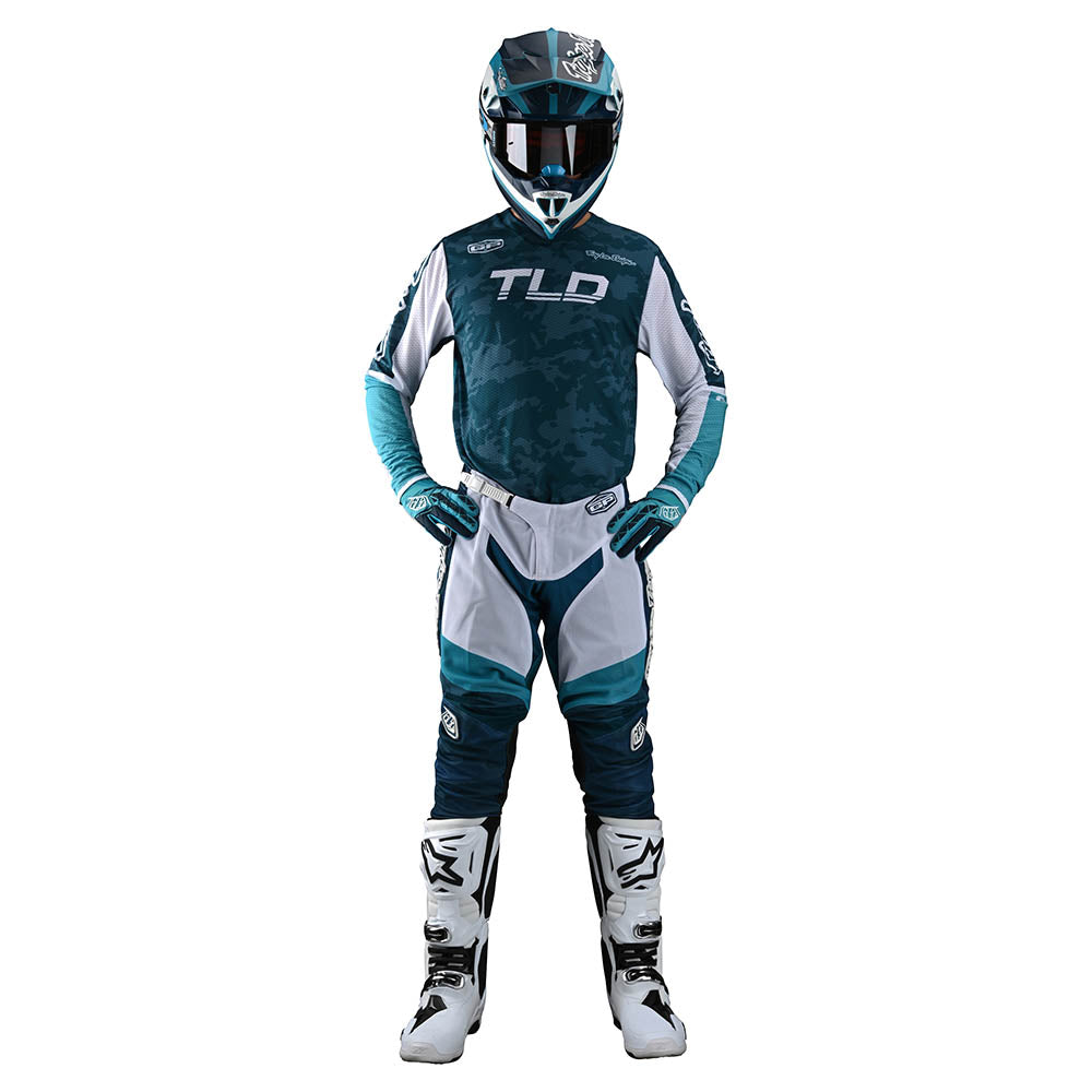 Troy Lee Designs TLD GP Air Pants MX Veloce Camo Navy / Orange Size 32  *Sample*