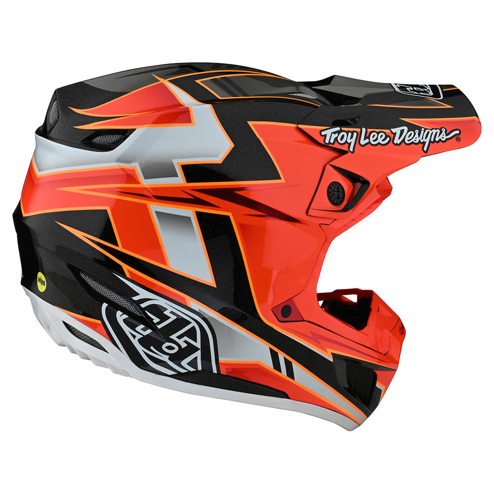 SE5 Composite Helmet W/MIPS Graph Red / Black – Troy Lee Designs