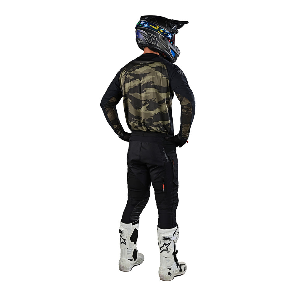Scout SE Jersey Systems Brushed Camo Black / Military Green – Troy Lee ...