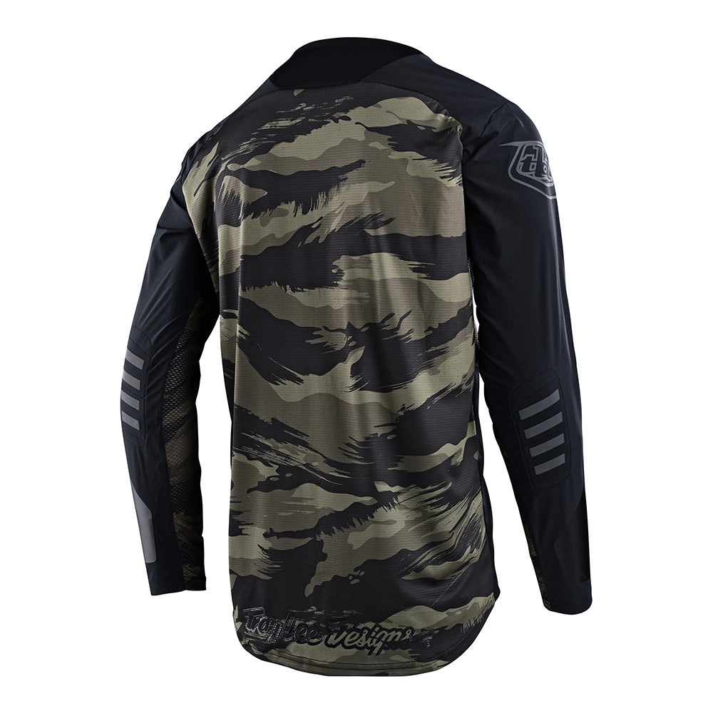 Scout SE Jersey Systems Brushed Camo Black / Military Green – Troy Lee ...