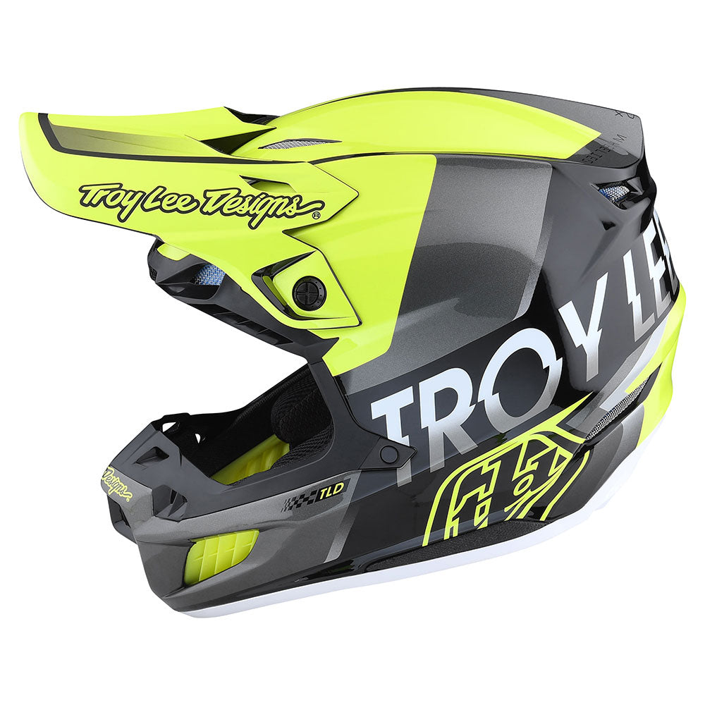 SE5 Composite Helmet W/MIPS Qualifier Glo Yellow / Black