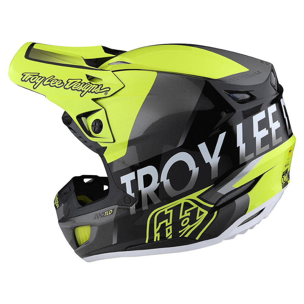SE5 Composite Helmet W/MIPS Qualifier Glo Yellow / Black