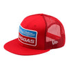 Snapback Hat TLD GasGas Team Stock Red