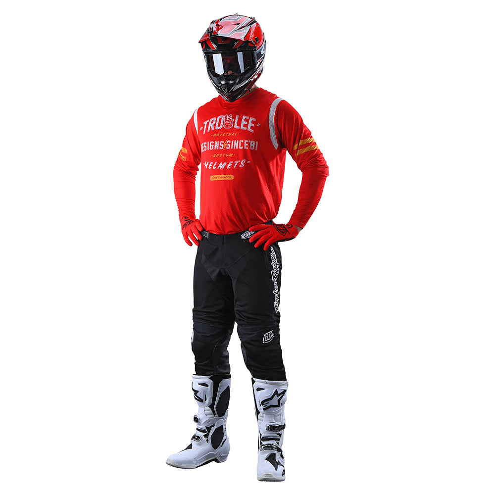 Troy Lee Designs Maglie MX SE Ultra Optic - Bianco | Maciag Offroad Troy Lee Designs Maglie MX SE Ultra Optic - Bianco | Maciag Offroad