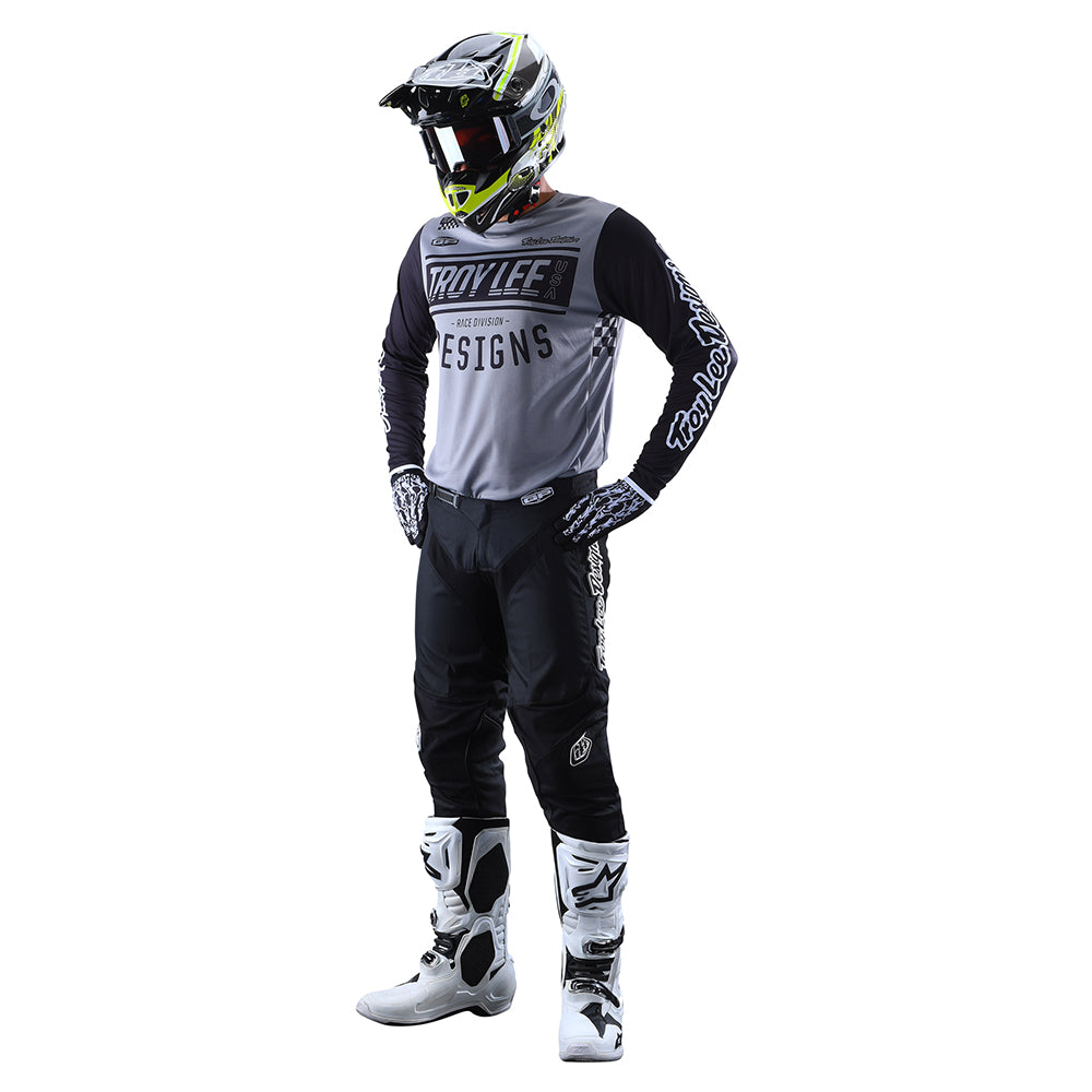 Motorbike pants TLD GP FRACTURA with comfy fit and stretch fabric