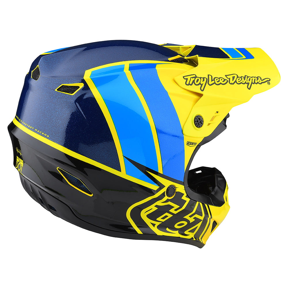 Youth GP Helmet Nova Flo Yellow