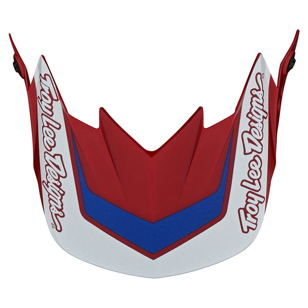 パーレース/ワンドロップ GP Visor Overload Red / White – Troy Lee Designs