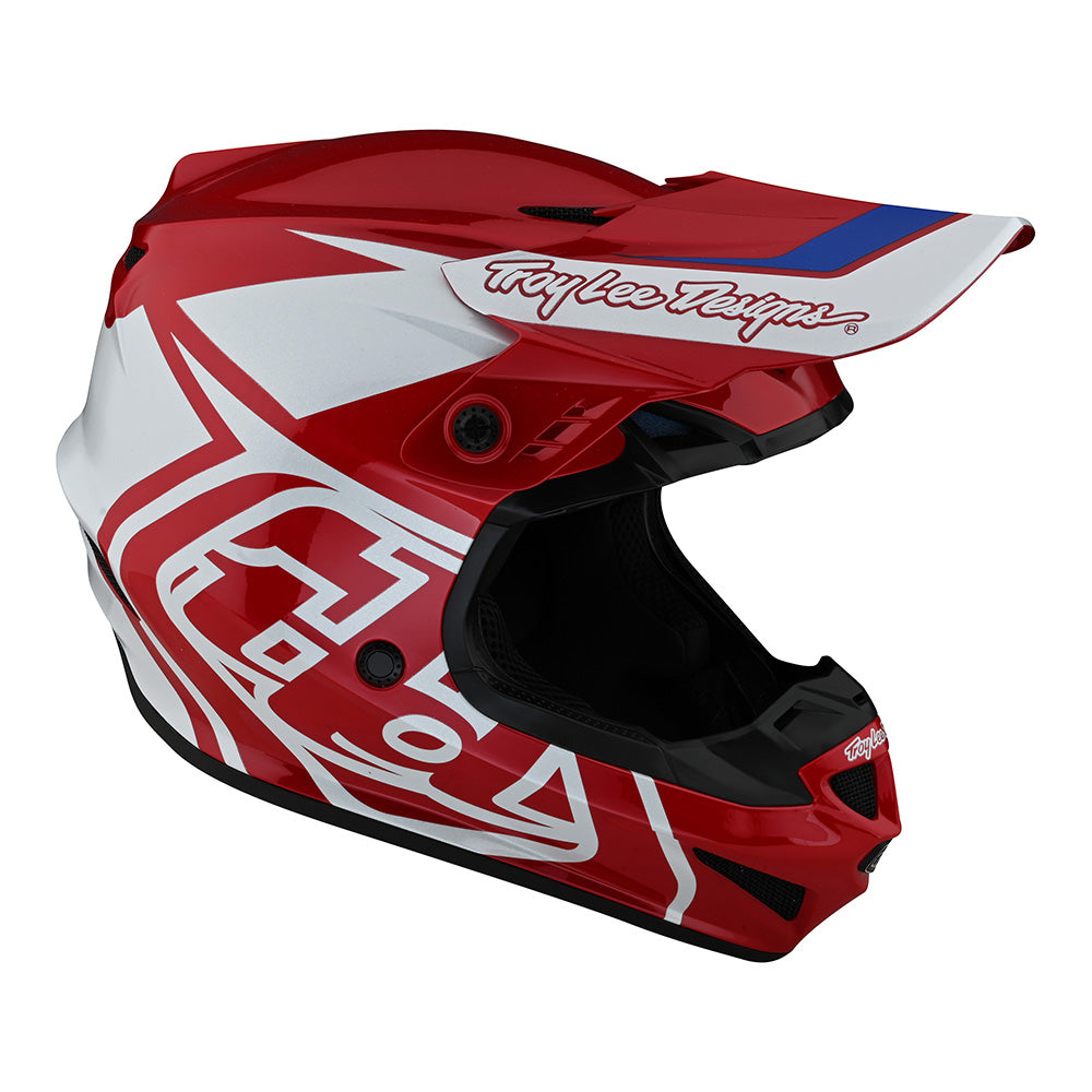 Youth GP Helmet Overload Red / White