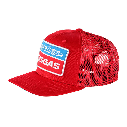 Curve Snapback TLD GasGas Team Stock Red